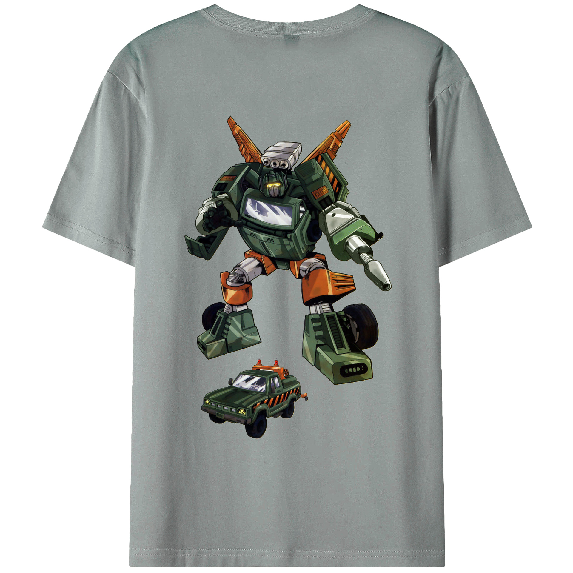 （画像用）  綿100％ メンズ半袖Tシャツ（バックプリント） 通気性